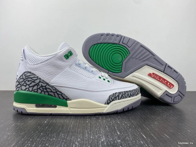 Rep 3 Lucky (W) CK9246-136 Jordan Green Retro 0630